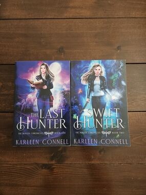 The Last Hunter & Swift Hunter by Karleen Connell Paperback Bundle